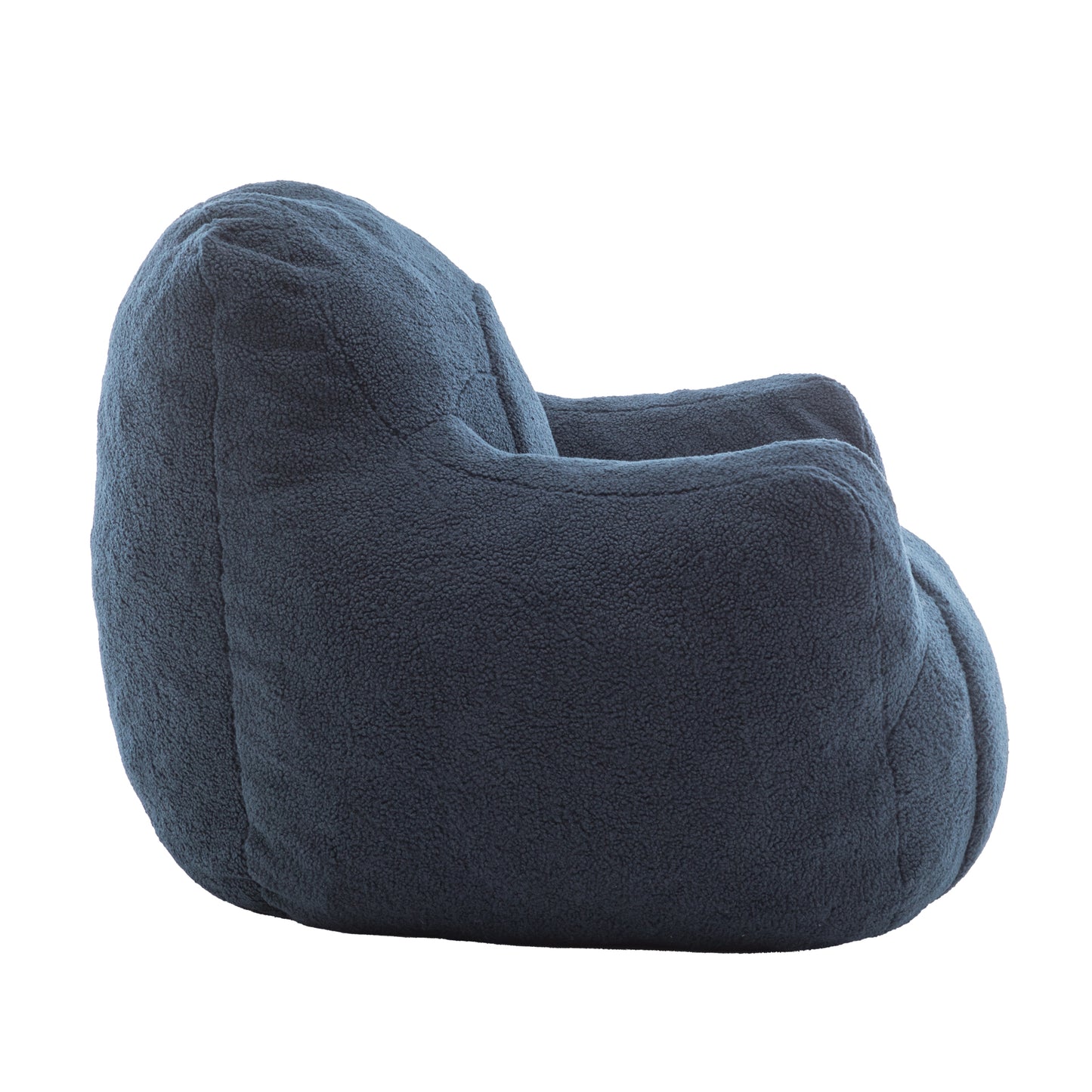 Bean Bag Chair with Filler, Bean Bag Sofa with Tufted Soft Stuffed Filling, Fluffy and Lazy Sofa, Comfy Cozy BeanBag Chairs with Memory Foam for Dorm, Apartment, Living Room