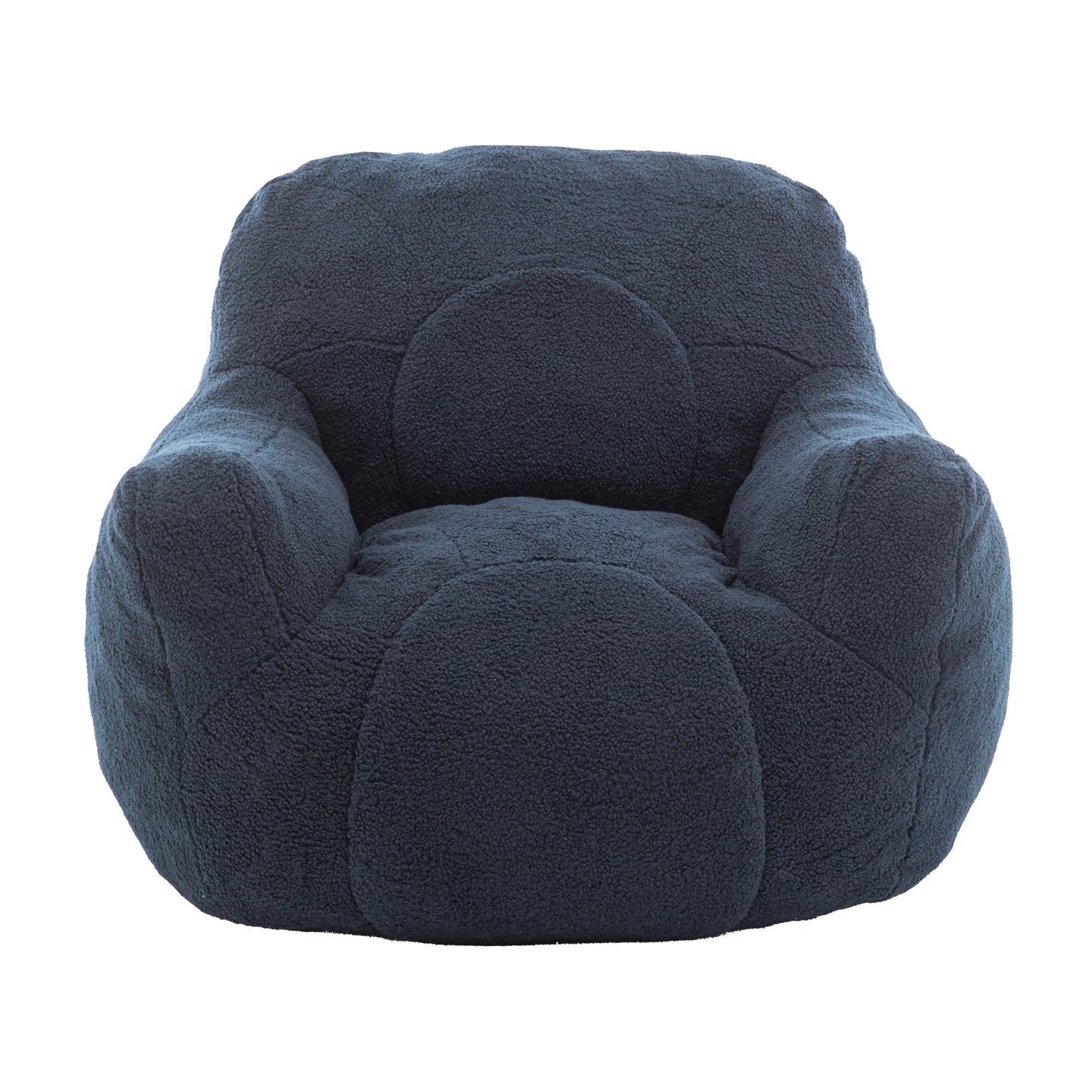 Bean Bag Chair with Filler, Bean Bag Sofa with Tufted Soft Stuffed Filling, Fluffy and Lazy Sofa, Comfy Cozy BeanBag Chairs with Memory Foam for Dorm, Apartment, Living Room