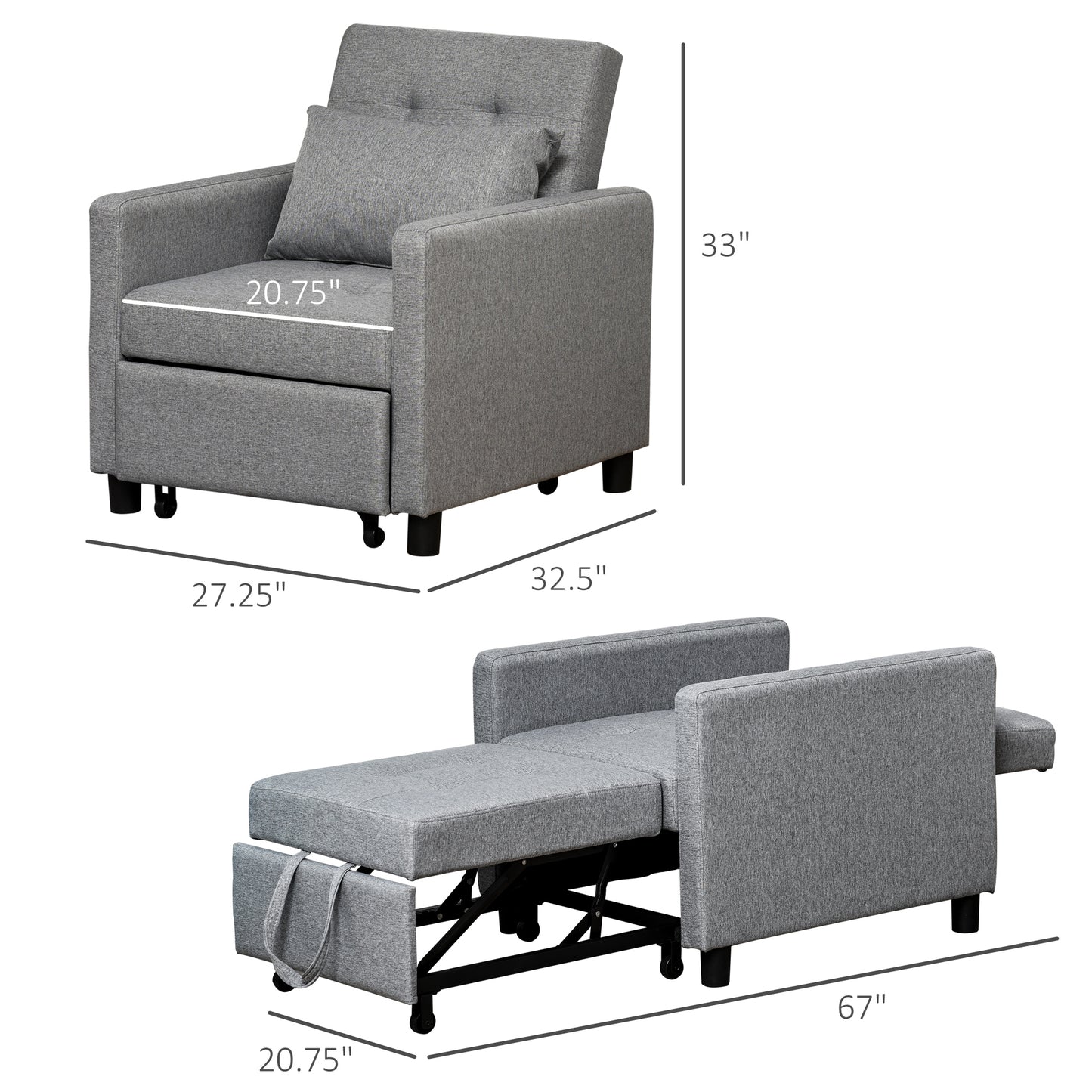 Sofa Chair /Single sofa bed